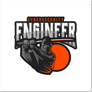 Motivated Cybersecurity Engineer Posters and Art